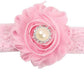 Akinoskids Flower Attached Headband  Pink Ha1099Lp