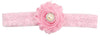 Akinoskids Flower Attached Headband  Pink Ha1099Lp