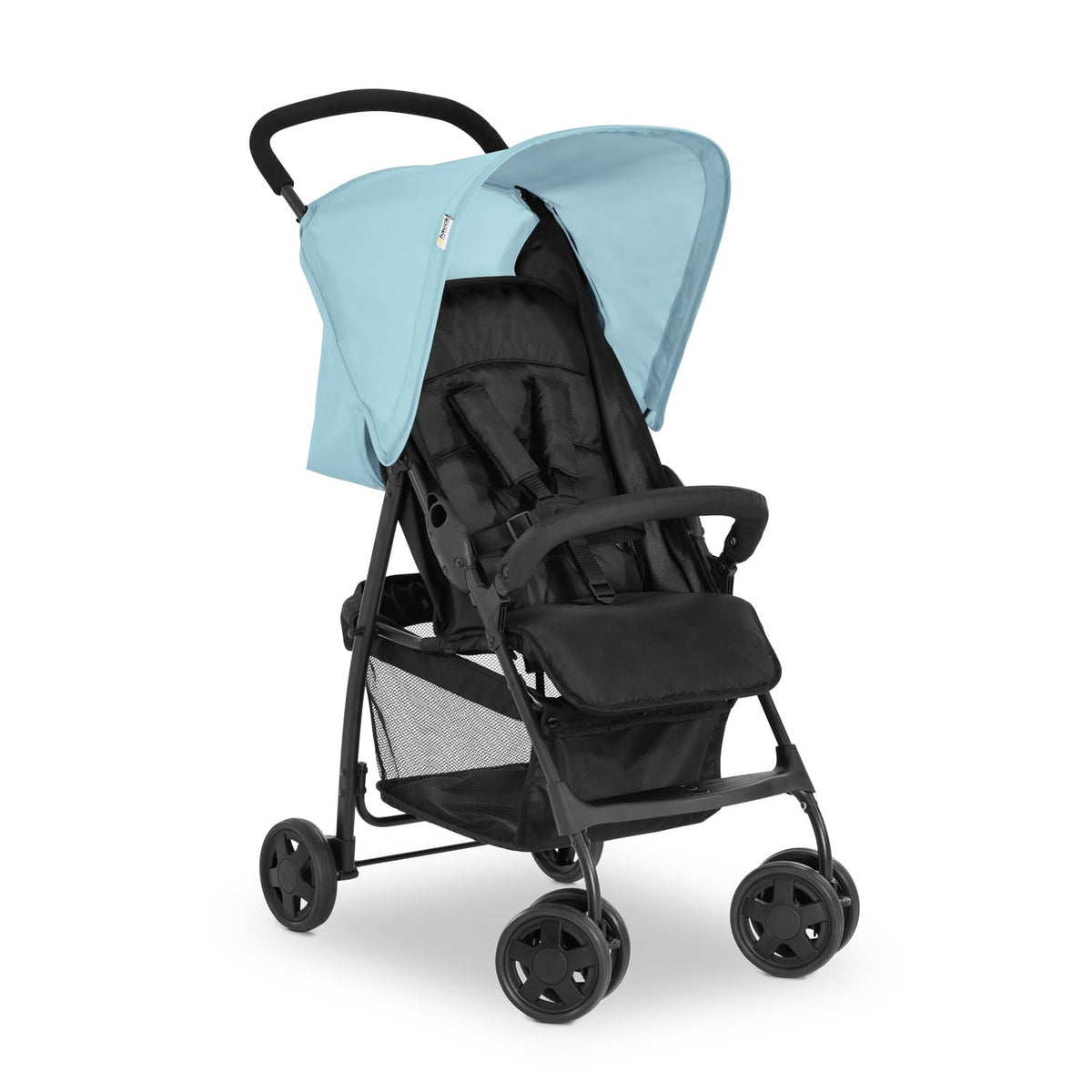Hauck Baby Stroller Lightweight OneHand Fold Reclining Pushchair Blue