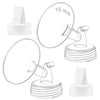 Maymom 15Mm Flange And Duckbill Valve Compatible With Spectra S1 Spectra S2 Spectra 9 Plus Not Original Spectra Pump Parts Repla