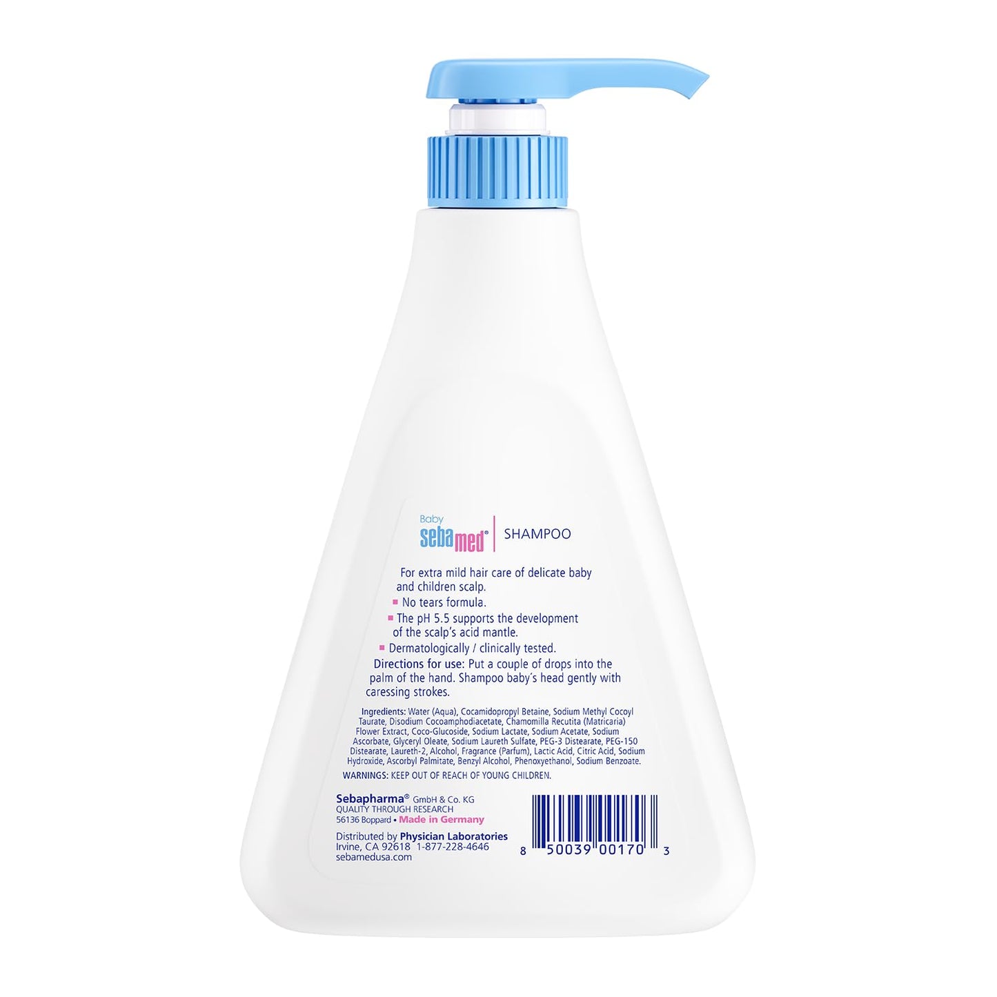 Sebamed Children'S Shampoo, 500 Ml, 16.9 Fluid Ounce
