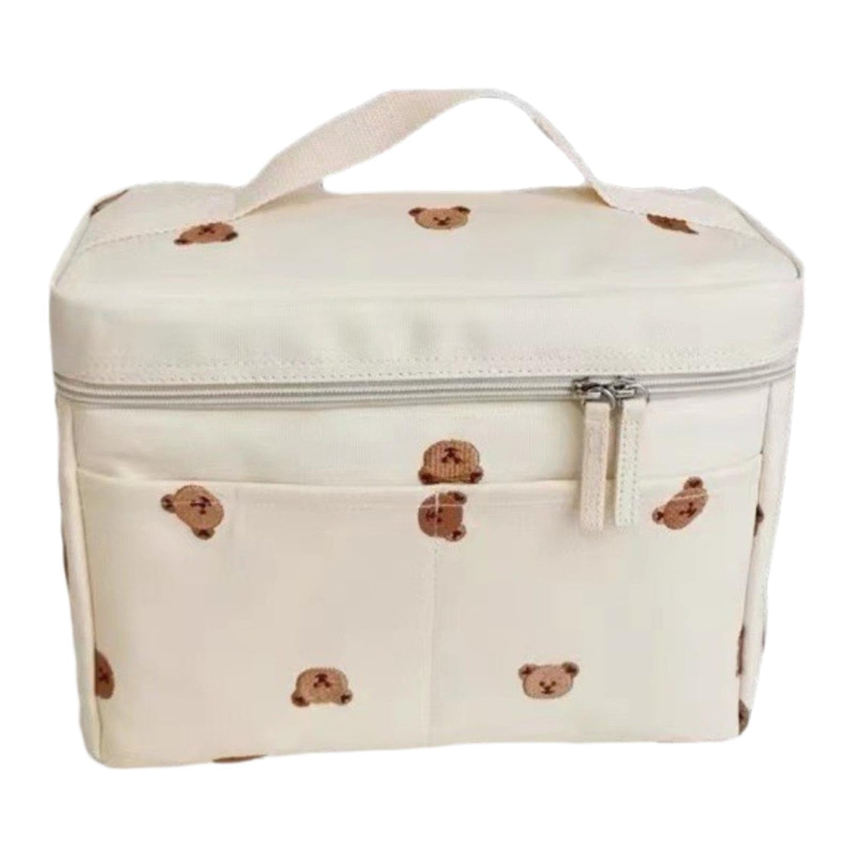 MERISHOPP Baby Diaper Bag Stylish Storage Bag Baby Stroller Bag for Bottle Diaper Toys White