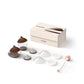 Emulait Baby Bottle Starter Kit Includes 2 Bottles 2 Nipples 2 Caps 2 Lids 2 Responsive Flow Valves, Cleaning Brush - Fair - Sha