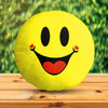 BMRGIFTS Velvet Soft Plush Smiley Cushion Emoji Pillow Gift for Friends, Boyfriend, Girlfriend, BFF Gifts, 30 X 30 Cm  Set of 1