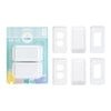 Home Safety White Outlet Cover Box, Award-Winning Brand, Child Safety, Includes Cover For Outlet Or Light Switch, White