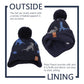 Jangannsa Knitted Baby Hat Winter Warm Boys Girls Beanie Fleece Lining Toddler Kids Hat With Pompom (Dinosaur Navy Hat, L)