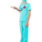 Smiffys Surgeon Child Costume, Medium Blue