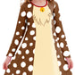 Christmas Deer Dress For Girls Knee Length Christmas Tshirt Dress Long Sleeve Xmas Skater Dresses 7-8 Years
