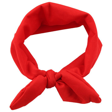 Koolgil Baby Girl'S Cute Toddler Bow Headbands Bowknot Rabbit Hairband Headwear For Daily Life Travel Photography (Red)