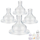Silicone Nipple for MAM Easy Start Bottle,Easy Active Bottle and Glass Baby Bottles,Size 3,Fast Flow,Replacement Bottle Nipples,