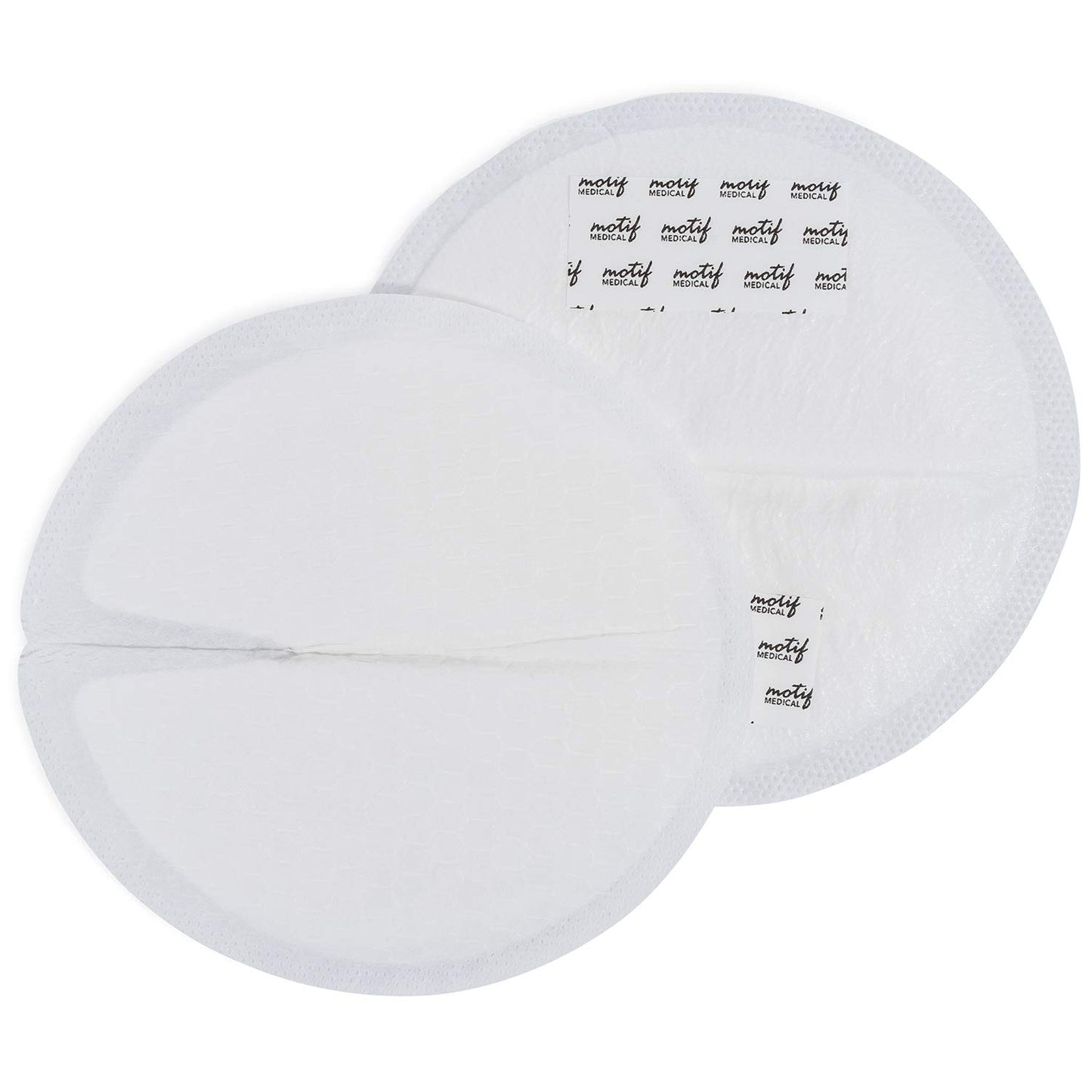 Motif Medical, Nursing Pads Breathable, Natural Material, Excellent Absorbency And Leak Protection, Adhesive Strips - Pack Of 60