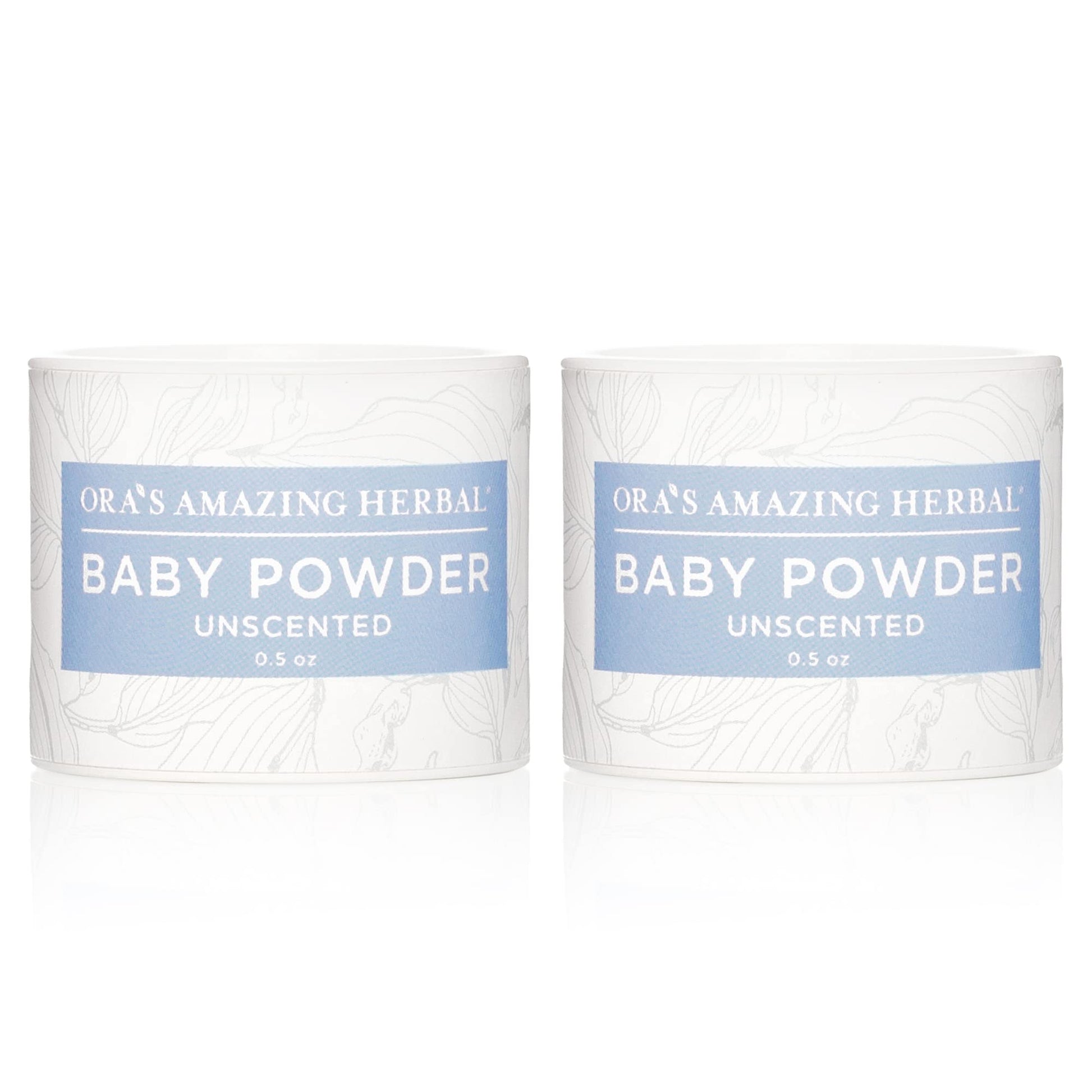 Talc Free Baby Powder, Cornstarch Free Baby Powder, Unscented Fragrance Free Powder, Arrowroot Baby Powder, Talc-Free Baby Powde