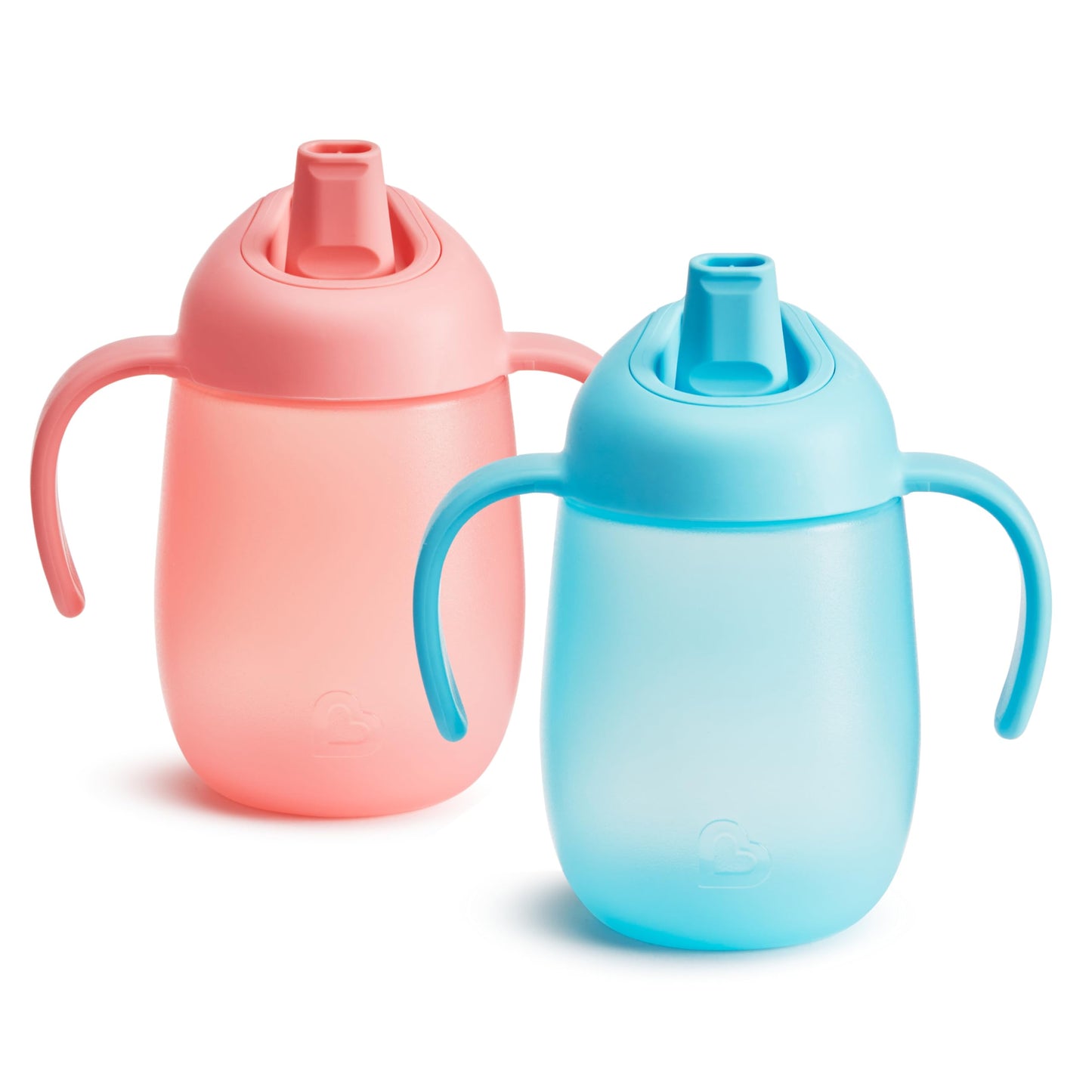 Munchkin Simple Clean Trainer Sippy Cup with Handles, 6+ Months, 7 Ounce, Blue/Pink