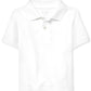 The Children'S Place Baby Boys And Toddler Boys Short Sleeve Pique Polo, White, 6-9 Months