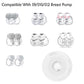 Bwcece Breast Pump Flange 24Mm Compatible With S9/S9 Pro/S12/S12 Pro Wearable Breast Pump Accessories.Shield/Flange Insert Repla