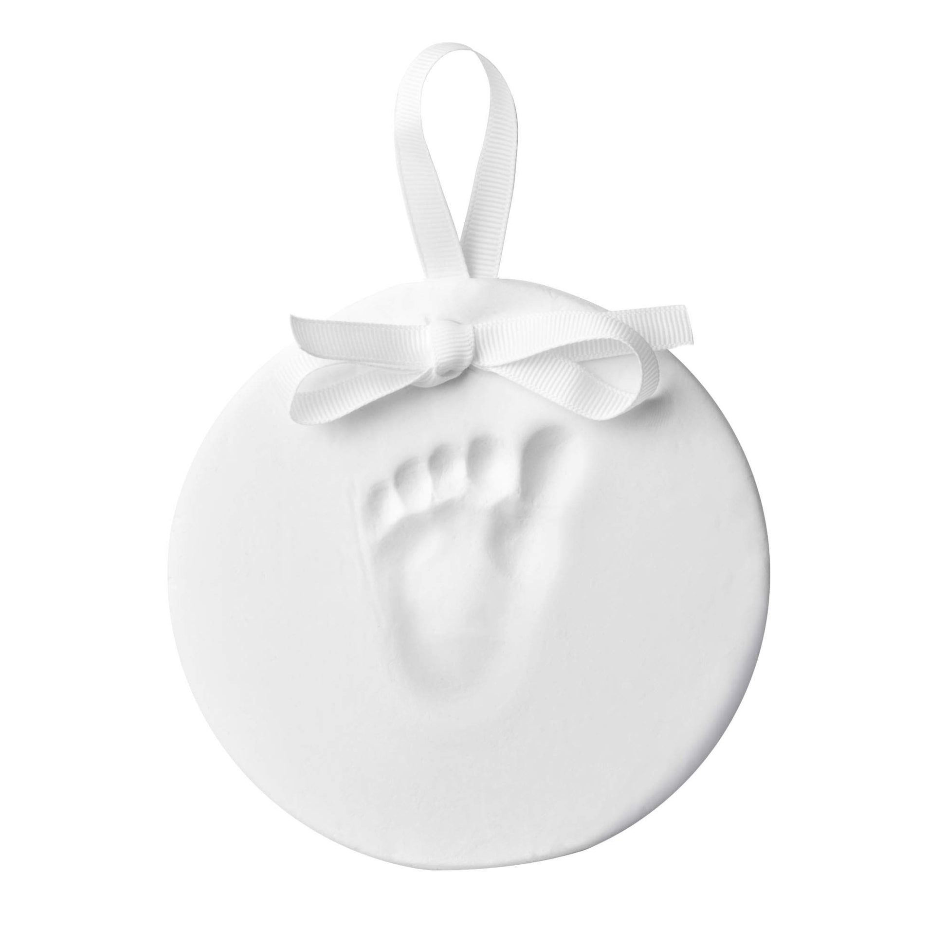 Little Pear Hanging Baby'S Print Keepsake Ornament, Nursery D  Cor, Creative Baby Gift, Addition To Baby Registry, Holiday Stock