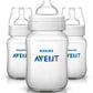 Philips Avent Anti-Colic Baby Bottles Clear, 9Oz 3 Piece