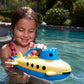 Green Toys Submarine - BPA, Phthalate Free Blue Watercraft with Spinning Rear Propeller Made from Recycled Materials. Safe Toys