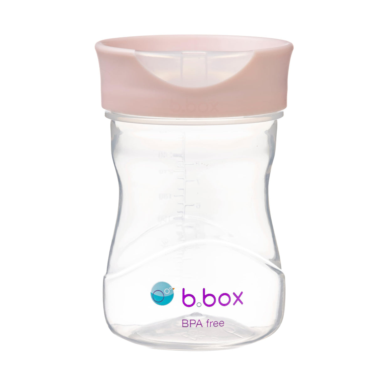 B.Box Sippy Cup  240Ml Free Flow Sipper | SpillProof Training Cup For Babies & Toddlers | BpaFree, Easy Grip  Pink