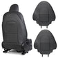 Evmods Upgrade 2024 For Tesla Model Y/3/S/X Accessories Back Seat Cover Seatback Protector For Kids Kick Protector Mats Waterpro