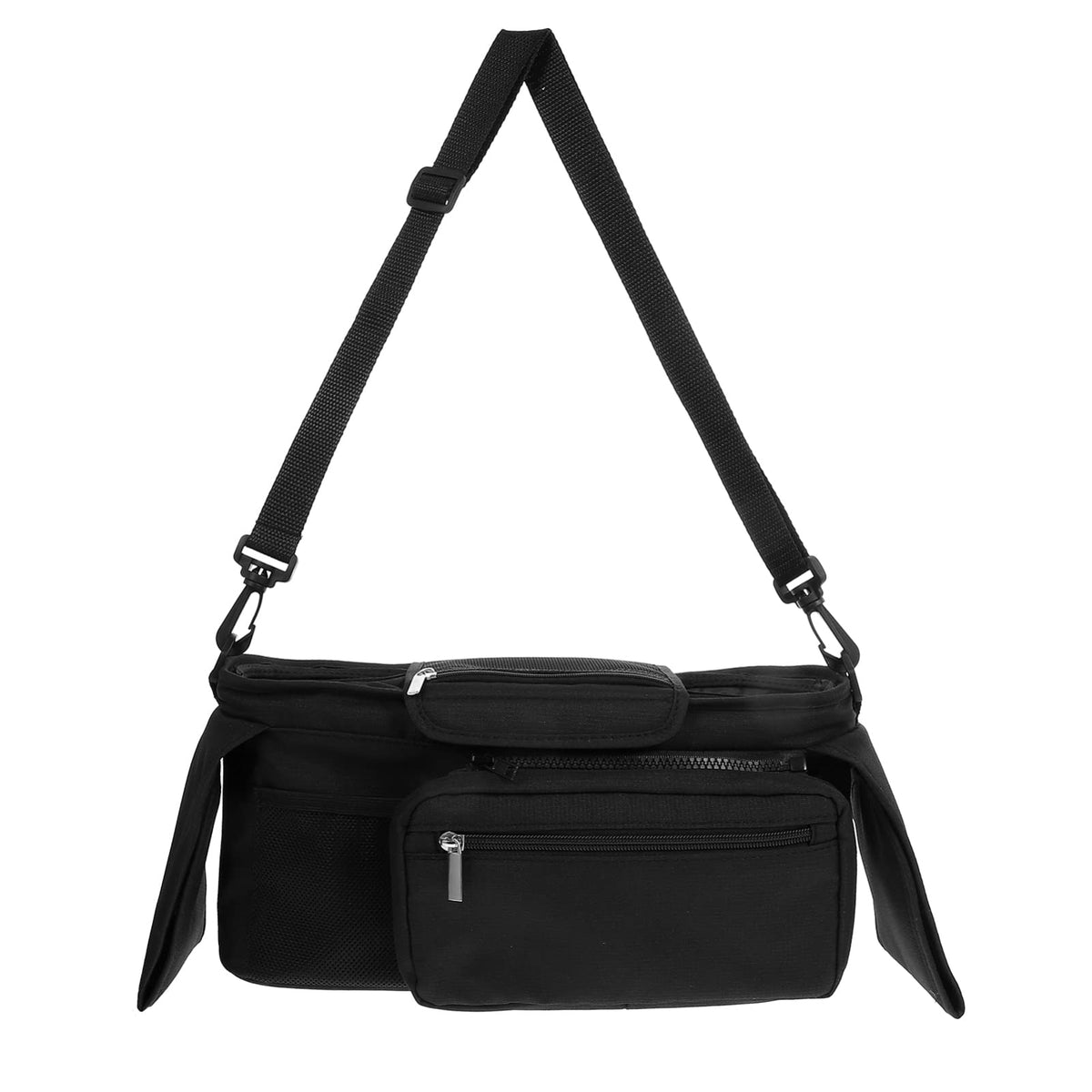 Baby Stroller Hanging Storage Bag: Oxford Cloth Nappy Storage Pouch Diaper Bag Mommy Bag for Mobile Phone Keys Toys Organizer