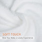 Reusable Organic Baby Washcloths Set: 6 Packs 10 * 10 Ultra Soft Wash Cloth Viscose From Bamboo Absorbent Infant Newborn Bath Fa
