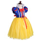 Dressy Daisy Toddler Little Girls' Princess Costume Fancy Dresses Up Halloween Party With Red Ribbon Size 5T