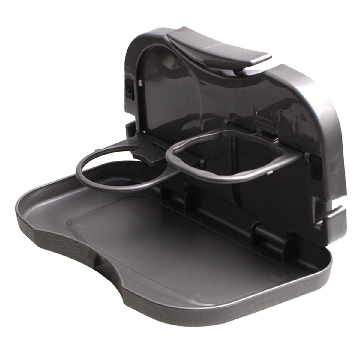 FASHIONMYDAY Portable Folding Vehicle Car Tray Cup Bottle Holder Dining Organizer Grey | Computers/Tablets & Networking | Laptop