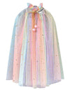 Baby Girl Cape Cloak Dresses Up Matching Princess Wedding Birthday Party Halloween Star Moon Cosplay Fancy Cape Cloaks Costumes