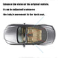 Automotive Interior Rearview Baby Mirror right Wide Angle Convex Mirror for Infant Toddler Child Children Backseat Adjustable Re