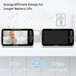 Hellobaby Video Baby Monitor With Upgraded 6    Ips Large Screen, Split Screen With 2 Cameras, Night Vision And Temprature Monit
