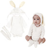 Agqt Baby Boys 1St Easter Outfit Set Long Sleeve Halloween Bunny Costume Mardi Gras Carnival 3Pcs Bunny Ear Romper Baby Girls An