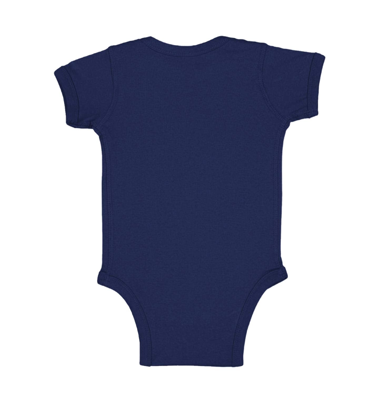 Haase Unlimited It 'S My 1/2 Birthday - Half 6 Months Old Bodysuit (Navy Blue, 6 Months)