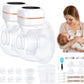 Wearable Breast Pump Hands Free with 3 Modes & 9 Levels & Low Noise, Double Electric Portable Breast Pump of Longer Battery Life
