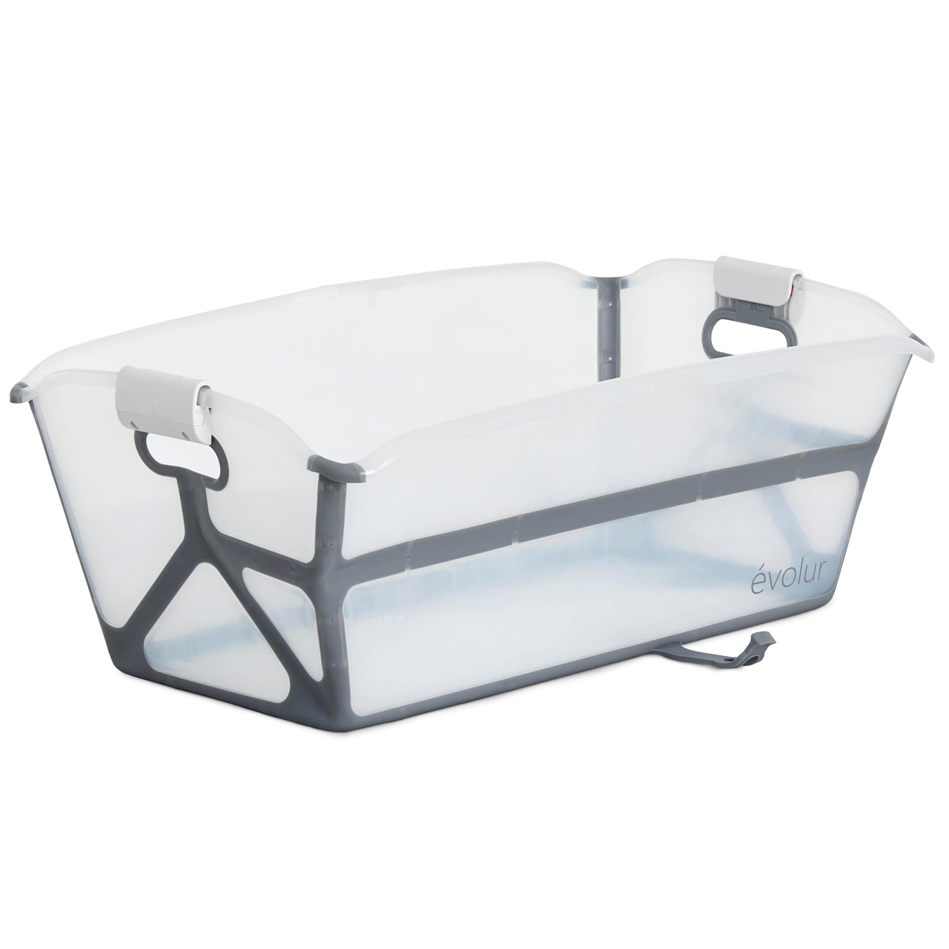 Evolur Supple Baby Bath Tub, Compact and Easy Fold, Stable and Portable Bath Tub for Baby 0-12 Month