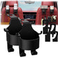 AUGEN 3 in 1 MultiFunctional Hook for Car Seat, Car Headrest Hidden Cup Hook Holder, Storage Organizer Hanger, Headrest Hooks, 