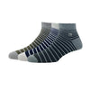 Peter England MenS Cotton Ankle Length Socks (Pack Of 3) Olive, Navy, Black