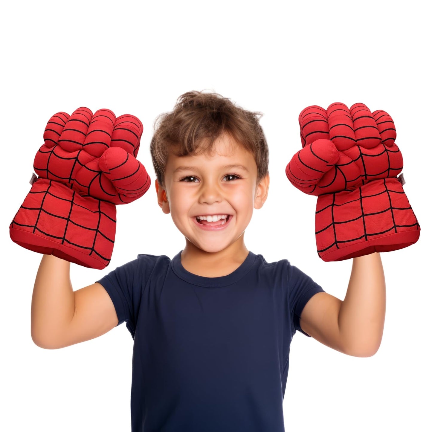 Kiapeak Gloves Cosplay, Costumes Gloves, Boxing Gloves,Toys Big Soft Plush Gloves Pair for Boys, Birthday,Gift