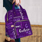 Custom Diaper Bag, Name Dark Purple Diaper Backpack Personalized Mummy Nursing Baby Bags Fashion Shoulders Bag Casual Daypack Tr