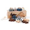 Montessori Toys for 1 2 3 Years Boys Girls Birthday Gift, Wooden Stacking Toys Preschool Learning Fine Motor Skills Game for Tod