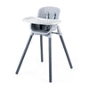 Chicco Zest 4-in-1 Folding High Chair and Youth Stool, Multi-Use Easy Clean | Seasalt/Grey
