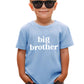 Sanixjoo Big Brother Shirt For Toddler Baby Boy Promoted To Big Brother Announcement T-Shirt Kids Summer Short Sleeve Tees(Blue,