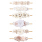 Bfnaagirl Baby Girl Headbands Nylon Flower Elastic Hairbands 6Pcs Hair Accessories Gift For Newborn Infant Toddlers
