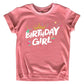 Birthday Girl Shirt Crown 1St First 2Nd Two 3Rd 4Th 5Th Toddler Birthday Outfit (Mauve, 5 Years)