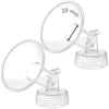 Maymom Wide Neck Pump Part Compatible With Spectra S1/S2 Pumps; Incl Wide Mouth Flange; Not Original Spectra Flange; Replaces Sp