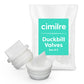 Cimilre Valves, Spare Duckbill Valve Pump Parts For Cimilre Breast Shield, Breast Pump Replacement Parts (Set Of 2)