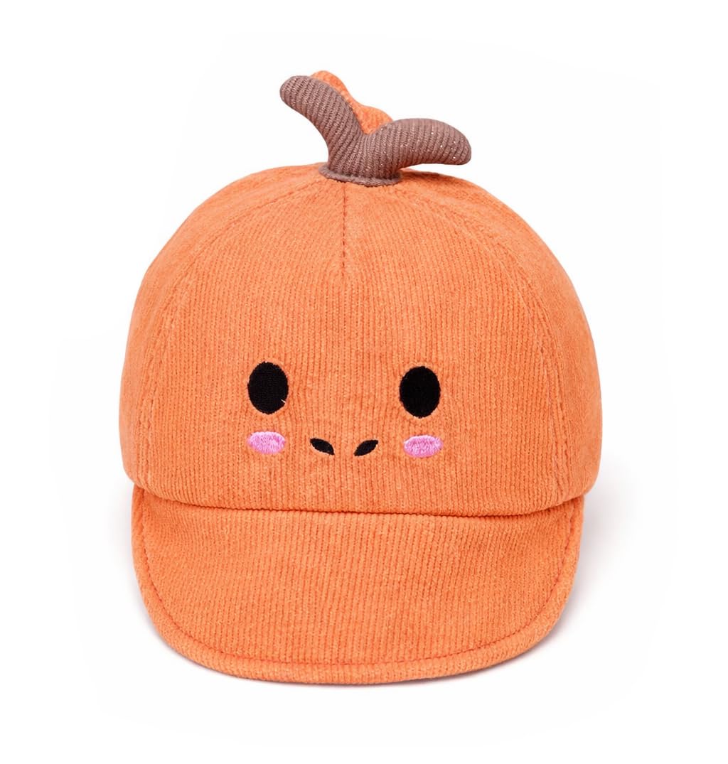 Bold N Elegant Cute 3D Cartoon Kids Children Boys Girls Cotton Sun Cap Summer Visor Cap With Embroidery For 2 To 10 Year Boy Gir