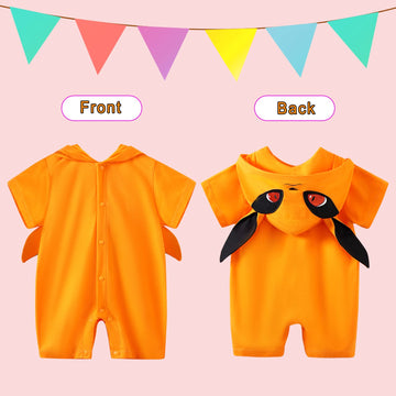 Relabtaby Summer Baby Boy Girl Romper Cute Newborn Anime Onesie Short Sleeve Toddler Halloween Cosplay Jumpsuit Outfit Clothes