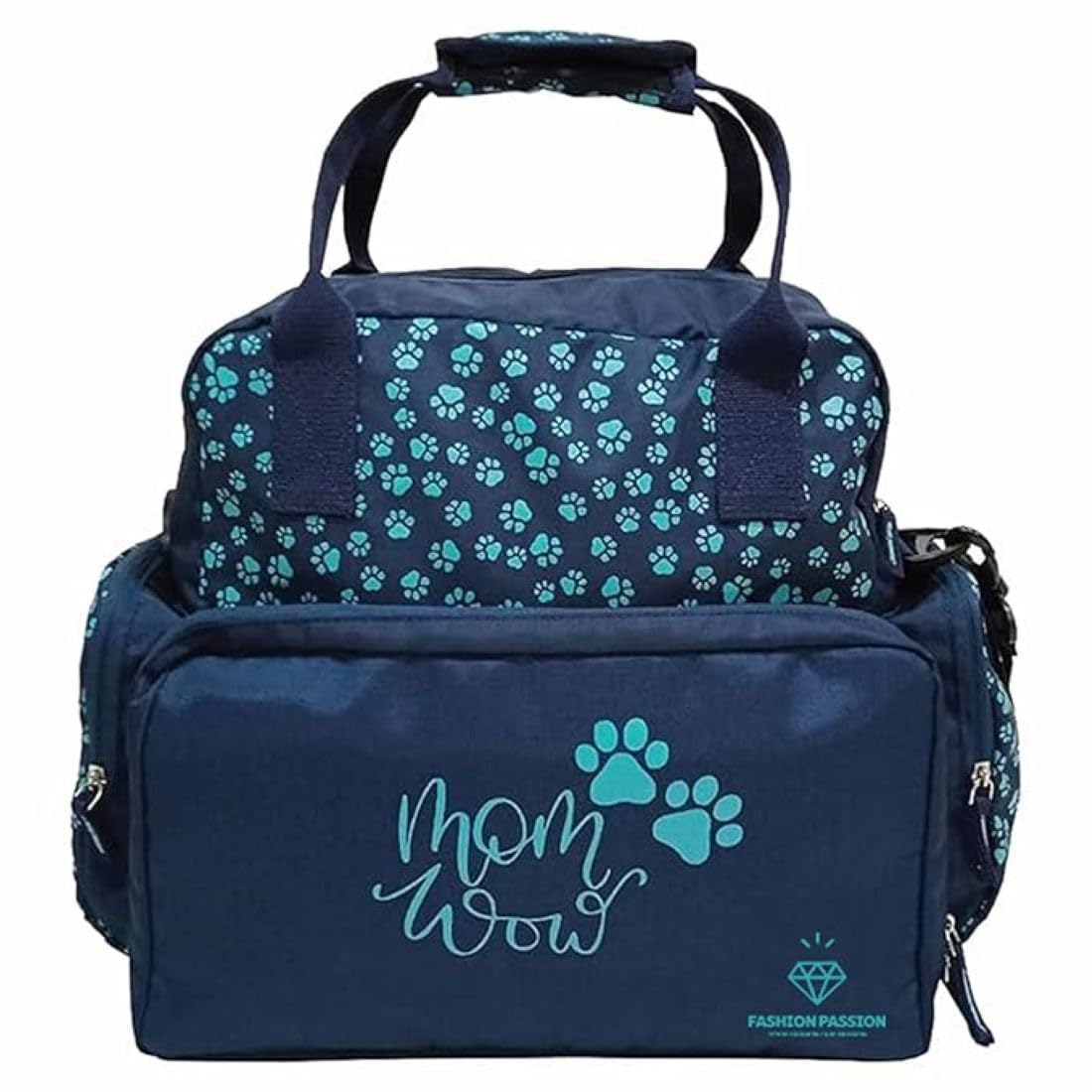 Hns Fashion 25-35L With Changing Pad Polyester Adjustable Strap Baby Diaper Nappy Changing |Mother Handbag |Maternity Backpack (