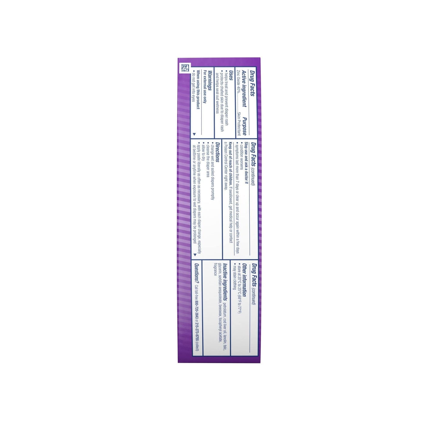 Desitin Maximum Strength Diaper Rash Paste 4 Oz Tube (Pack Of 3)